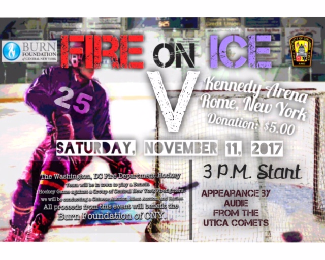 Fire On Ice Flyer 2017 City Of Rome