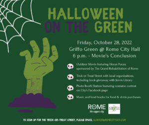 Halloween on the Green @ Griffo Green @ City Hall | Rome | New York | United States