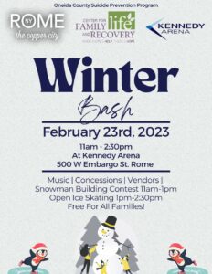 Winter Bash presented by Center for Family Life & Recovery @ Kennedy Arena | Rome | New York | United States