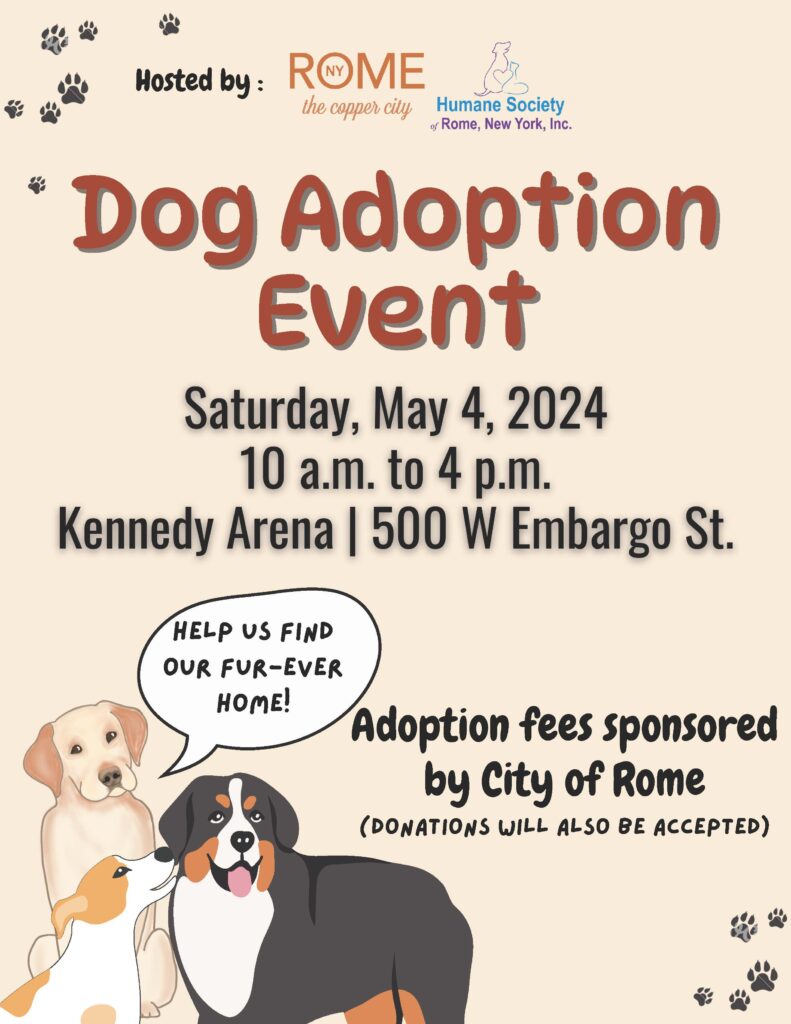 Dog Adoption Event @ Kennedy Arena