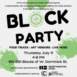 Cycle the Erie Welcoming Block Party @ 100-200 blocks