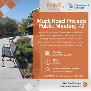 Muck Road Projects Public Meeting #2 @ Muck Road Boat Launch