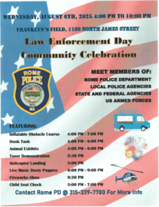 Law Enforcement Day @ Franklyn's Field