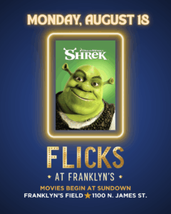 Flicks at Franklyn's - Shrek @ Franklyn's Field