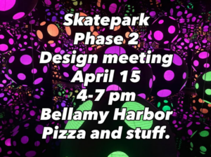 SFM Skatepark Phase 2 Design Meeting @ SFM Skatepark