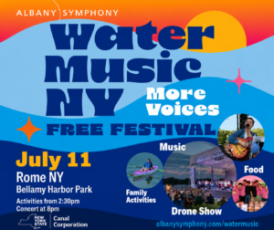 Albany Symphony at Bellamy Harbor Park - Water Music NY, More Voices @ Bellamy Harbor Park
